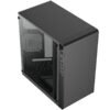 GABINETE ACTECK PERFORMANCE II GI215W / MICRO TORRE / MICRO ATX, MINI ITX / FUENTE 500W / PANEL ACRILICO, METAL / NEGRO / AC-935784