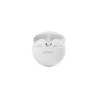AUDIFONOS ACTECK SENSE EP230 / INALAMBRICOS / BLUETOOTH / CONTROL TACTIL / PROTECCION IPX4 CONTRA SALPICADURAS / BLANCO / AC-935111