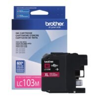 CARTUCHO DE TINTA BROTHER MAGENTA LC103M PARA RENDIMIENTO DE 600 IMPRESIONES