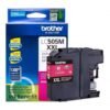 CARTUCHO DE TINTA BROHTER LC505M MAGENTA PARA SUPER ALTO RENDIMIENTO 1300 IMPRESIONES