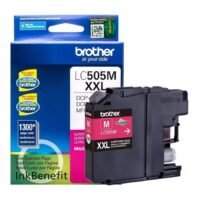 CARTUCHO DE TINTA BROHTER LC505M MAGENTA PARA SUPER ALTO RENDIMIENTO 1300 IMPRESIONES