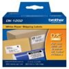 ETIQUETA PRECORTADA BROTHER DK1202 BLANCA  300 ETIQUETAS 62X100 MM COMPATIBLE CON QL´S