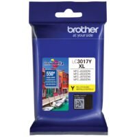 CARTUCHO DE TINTA AMARILLO BROTHER LC3017Y RENDIMIENTO 550 PAGINAS AL 5 DE COBERTURA