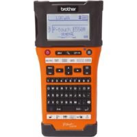 ROTULADOR INDUSTRIAL DE ETIQUETAS BROTHER PTE550W, WIFI, TECLADO QWERTY, 7 LINEAS DE IMPRESION CORTE AUTOMATICO CINTAS DE 6MM / 24 MM