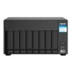 NAS QNAP TS-832PX-4G/ 8 BAHIAS SATA HDD DE 3,5/ NUCLEO CUADRUPLE 1.7GHZ/4GB DDR4 SODIMM AMPLIABLE A 16GB/2 PTO 2,5 GBE /2 PTO 10 GBE /USB 3.2 X3/ HOTSWAP/ NO INCLUYE DISCOS/ HASTA 144TB