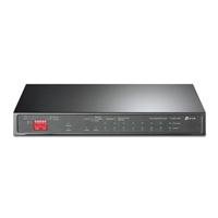 SWITCH | TP-LINK | TL-SG1210MP | 10 PUERTOS GIGABIT | CON POE DE 8 PUERTOS | NO ADMINISTRABLE | 9 PUERTOS RJ45 GIGABIT Y 1 PUERTO COMBO SFP / RJ45 GIGABIT