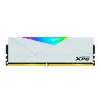 MEMORIA ADATA UDIMM DDR4 8GB PC4-25600 3200MHZ CL16 1.35V XPG SPECTRIX D50 RGB BLANCO CON DISIPADOR PC/GAMER/ALTO RENDIMIENTO (AX4U32008G16A-SW50)