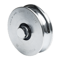 Rueda de 10 cm SIN Soporte / Soporta hasta 425 kg / Canal Tipo "U"