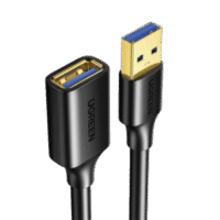 Cable Extensor USB 3.0 / 3 Metros / Macho-Hembra / 5 Gbps / Ultra Durabilidad / Núcleo de cobre estañado 28/22 AWG / Blindaje interior múltiple / Ideal para teclado, mouse , etc.