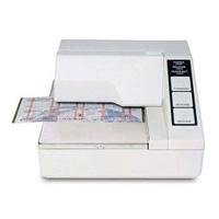 MINIPRINTER EPSON TM-U295-272, MATRICIAL, BLANCA, SERIAL, CERTIFICACION, SIN FUENTE PODER