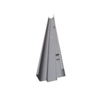 Jamba de contra galvanizada 7' 0", 5 3/4" con preparación para pestillo izquierdo Compatible con puerta 5041, 5043, 5042, 5046, 5044, 5045, 5048, 5051 y 5050.