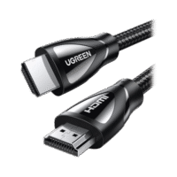 Cable HDMI 2.1 de Nylon Trenzado / 5 Metros / 8K@60Hz/4K@120Hz / eARC (Canal de Retorno de Audio / HDR10+ / VVR / HEC (Canal Ethernet HDMI) / ALLM / 3D / Dolby Atmos / Dolby Visión / 48 Gbps / Mayor Duración.