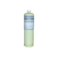 Cilindro para calibración de detectores de gas Metano CH4 105L Aire 50%, 2.5 LEL