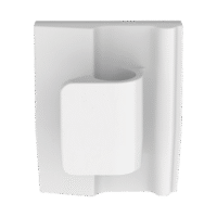 Clip de Nylon 6.6 con Adhesivo, Para Cables de Hasta 9.7 mm de Diámetro, Uso Interior, Color Natural, Paquete de 100pz