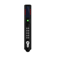Chapa de Seguridad SmartZone™, Con Lector de Tarjetas de Frecuencia Dual (125 kHz y 13.56 MHz), Teclado de Autenticación y Sensor de Humedad Integrado