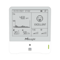 Display LoRaWAN con sensor de temperatura, humedad y calidad del aire