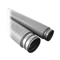 Tubo Flexible tipo Liquidtight de 3/8" (9.5 mm). Acero + Forro PVC. Rollo de 50 Metros.