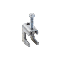 Mordaza  Acero Fija barras de  3/4", para varilla roscada de 3/8".