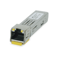 Transceptor MiniGbic SFP 10/100/1000 Mbps, distancia 100 m conector RJ-45 **TAA = Trade Act Agreement Compliant