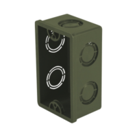 Caja Chalupa de 1/2"  para Instalaciones de PVC Conduit Pesado.