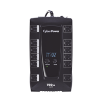 UPS de 750 VA/450 W, Topología Línea Interactiva, Entrada 120 Vca NEMA 5-15P, Tipo Gabinete Compacto, Con 12 Tomas NEMA 5-15R