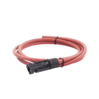 Cable Fotovoltaico, 1.5 m, Rojo, Calibre 10 AWG con Terminal MC4-M en un Extremo