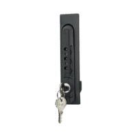 Chapa de Combinación de 3 Dígitos con Llave, Compatible con Gabinetes Tipo N, Tipo S y Tipo D de Panduit, Color Negro