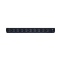 PDU Básico Para Distribución de Energía, Con 10 Tomas NEMA 5-15R Traseras, 1UR, 15 Amp, 120 Vca