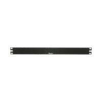 Tapa Ciega Para Rack Estándar de 19in, Plano, de Acero, 1UR, Color Negro