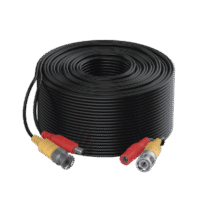Cable Coaxial Siames (Mini RG59) + Alimentación / 20 Metros de Distancia / CCA / Soporta 1080p (2 Megapixel) hasta 4K (8 Megapixel) / Uso Interior y Exterior Modelo:DS-1LH1S2C-20