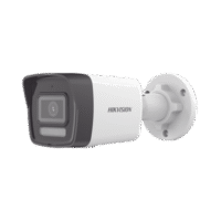 Bala IP 4 Megapixel / Lente 2.8 mm / Dual Light (30 mts IR + 20 mts Luz Blanca) / Micrófono Integrado / ACUSENSE Lite / Exterior IP67 / H.265 / PoE / ONVIF / Micro SD Modelo:DS-2CD1043G2-LIU(F)