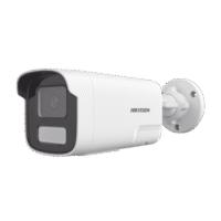 [PROTECCIÓN ACTIVA] Bala IP 4 Megapíxel / ACUSENSE Lite (Detección de Humanos y Vehiculos) / Lente 4 mm / Audio de Dos Vías /  Luz Intermitente y Alerta de Audio / 50 Mts IR EXIR 2.0 / Exterior IP67 / WDR 120 dB / PoE / ONVIF Modelo:DS-2CD1T43G2-LIUF/SL