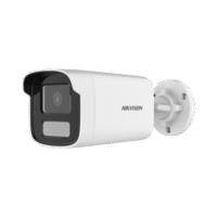 Bala IP 8 Megapixel  (4K) / Lente 4 mm / Dual Light (50 mts IR + 50 mts Luz Blanca) / Micrófono Integrado / ACUSENSE Lite / Exterior IP67 / H.265 / PoE / ONVIF / Micro SD Modelo:DS-2CD1T83G2-LIU(F)