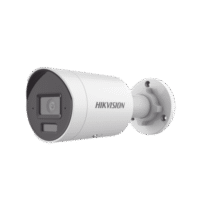 Bala IP 2 Megapixel / Lente 2.8 mm / Dual Light (40 mts Luz Blanca + 40 mts IR) / 2 Micrófonos Integrados / ACUSENSE / Exterior IP67 / WDR 120 dB / PoE / ONVIF / Micro SD / Metal / ACUSEARCH Modelo:DS-2CD2023G2-LI2U