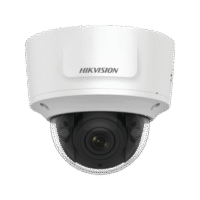 Domo IP 4 Megapixel / Lente Mot. 2.7 a 13.5 mm / 40 mts IR EXIR / Exterior IP66 / IK10 / WDR 120 dB / PoE / Audio y Alarmas / Videoanaliticos Integrados / MicroSD Modelo:DS-2CD3745G0-IZS