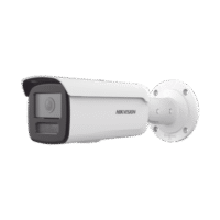 Bala IP 2 Megapixel / Lente 4 mm / 80 mts IR EXIR /Exterior IP67 / WDR 120 dB / PoE / ACUSENSE (Evita Falsas Alarmas) / MicroSD / ONVIF Modelo:DS-2CD2T23G2-4I(D)