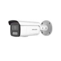 [ PROTECCIÓN ACTIVA ] Bala IP 4 Megapixel / Imagen a Color 24/7 / PoE / Lente 4 mm / Luz Blanca 60 mts / Exterior IP67 / Luz Intermitente y Alerta de Audio / Videoanaliticos (Filtro de Falsas Alarmas) / WDR 130 dB / Captura Facial  /  ACUSEARCH Modelo:DS-2CD2T47G2H-LISU/SL