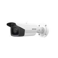 Bala IP 6 Megapixel / Lente 4 mm / 80 mts IR EXIR /Exterior IP67 / WDR 120 dB / PoE / ACUSENSE (Evita Falsas Alarmas) / MicroSD / ONVIF / ACUSEARCH Modelo:DS-2CD2T63G2-4I