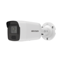Bala IP 6 Megapixel / Lente 2.8 mm / 40 mts IR / Exterior IP67 / PoE / ACUSENSE / DARKFIGHTER / Captura Facial / Alarmas y Audio I/O / ONVIF / Micro SD Modelo:DS-2CD3066G2-IS(H)