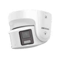[ PROTECCIÓN ACTIVA ] Turret IP Panorámica 8 Megapixel / 180° / Imagen a Color 24/7 / PoE / WDR 130° / IP67 / ACUSENSE / Protección Activa (Luz Estroboscópica y Alarma Audible) / MicroSD Modelo:DS-2CD3387G2P-LSU/SL(C)