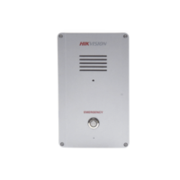 Estación de Alarma de Pánico / Micrófono Integrado / Exterior IP65 / Protección IK09 / Entrada y Salida de Alarma Modelo:DS-PEA101-V1-PS