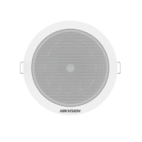 Altavoz Montaje en Plafón / 6 Watts / 100 V / Rejilla de Metal / Color Blanco Modelo:DS-QAE0206G1-V