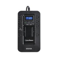 UPS de 650 VA/390 W, Topología Standby con Modo Ahorrador ECO, Entrada 120 Vca NEMA 5-15P, Con 8 Tomas NEMA 5-15R