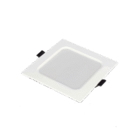 Spot Cuadrado Empotrable / 12 x 12 cm / Luz Fría / 110 V / 6 W / 420 lúmenes / 25000 hrs / Ángulo de apertura 120° / IP20