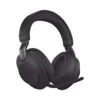 Jabra Evolve2 85, Auricular stereo versión UC con cancelación de ruido activa, dongle USB-A indicador de ocupado (Busylight)(28599-989-999)