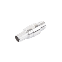 Conector TNC Hembra en Línea, Plegable Hex. con Pin Cautivo para cables Tipo RG-8/U, LMR-400