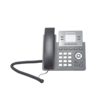 Teléfono IP Grado Operador, 4 líneas SIP con 2 cuentas, puertos Gigabit PoE, pantalla a color 2.4", codec Opus, IPV4/IPV6 con gestión en la nube GDMS
