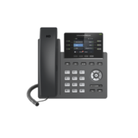 Teléfono IP Grado Operador, 3 líneas SIP con 6 cuentas, puertos Gigabit,PoE,  pantalla a color 2.4", codec Opus, IPV4/IPV6 con gestión en la nube GDMS