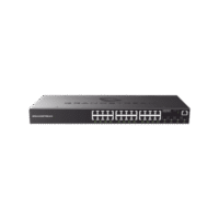 Switch Gigabit Administrable / 24 puertos 10/100/1000 Mbps + 4 Puertos SFP Uplink / Compatible con GWN Cloud.
