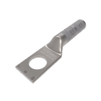 Zapata Terminal de Compresión BURNDY para Tornillo de 1/4" y Calibre 4 AWG.